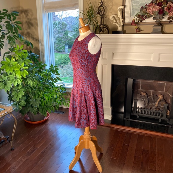 NWT - TOMMY HILFIGER Lace Fit and Flare Dress - Picture 8 of 14